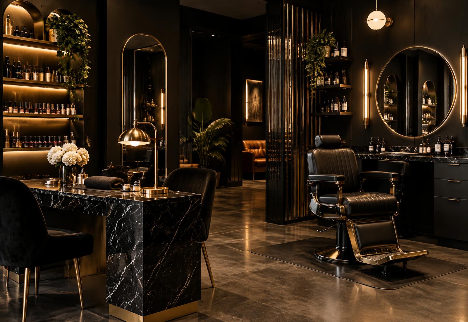 Wnętrze salonu Sunlife Beauty Salon & Barber